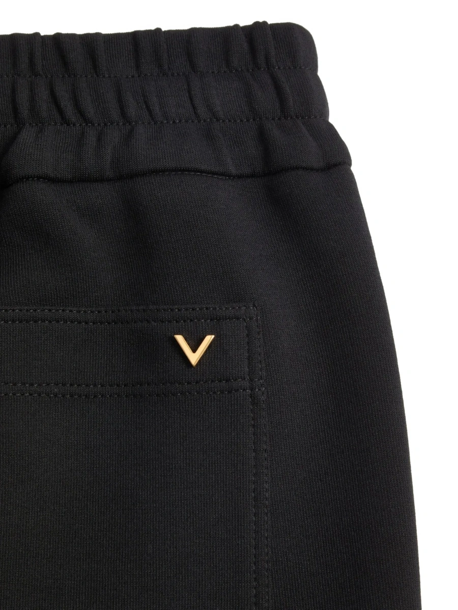 Pantaloni de trening Valentino Garavani negri - Img 4