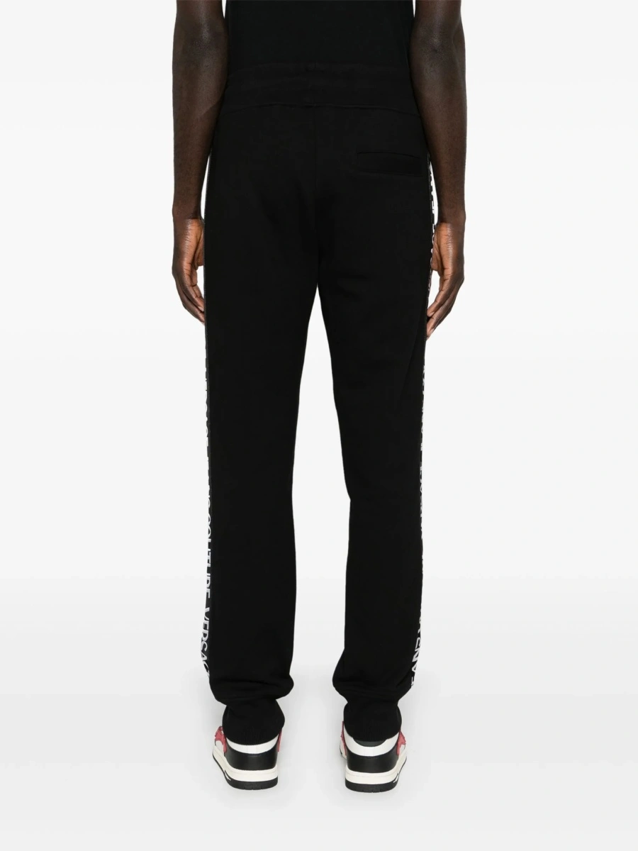 Pantaloni de trening Versace Jeans Couture negri - Img 4