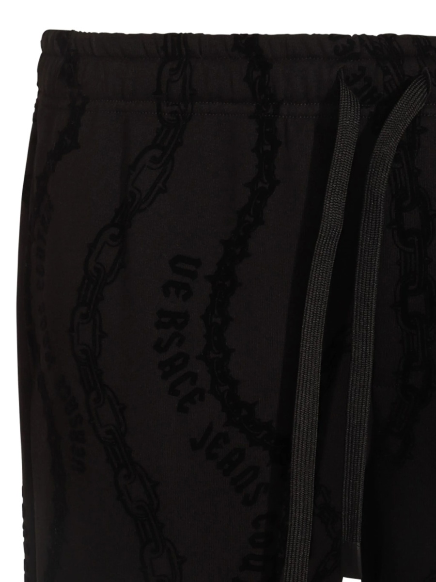 Pantaloni de trening Versace Jeans Couture negri - Img 3