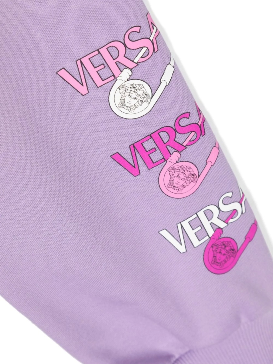 Pantaloni de trening Versace violet - Img 3