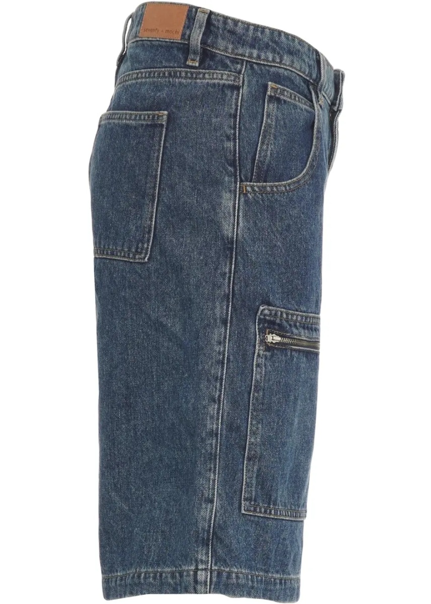 Pantaloni Denim bermuda shorts 'Alex' - Img 3
