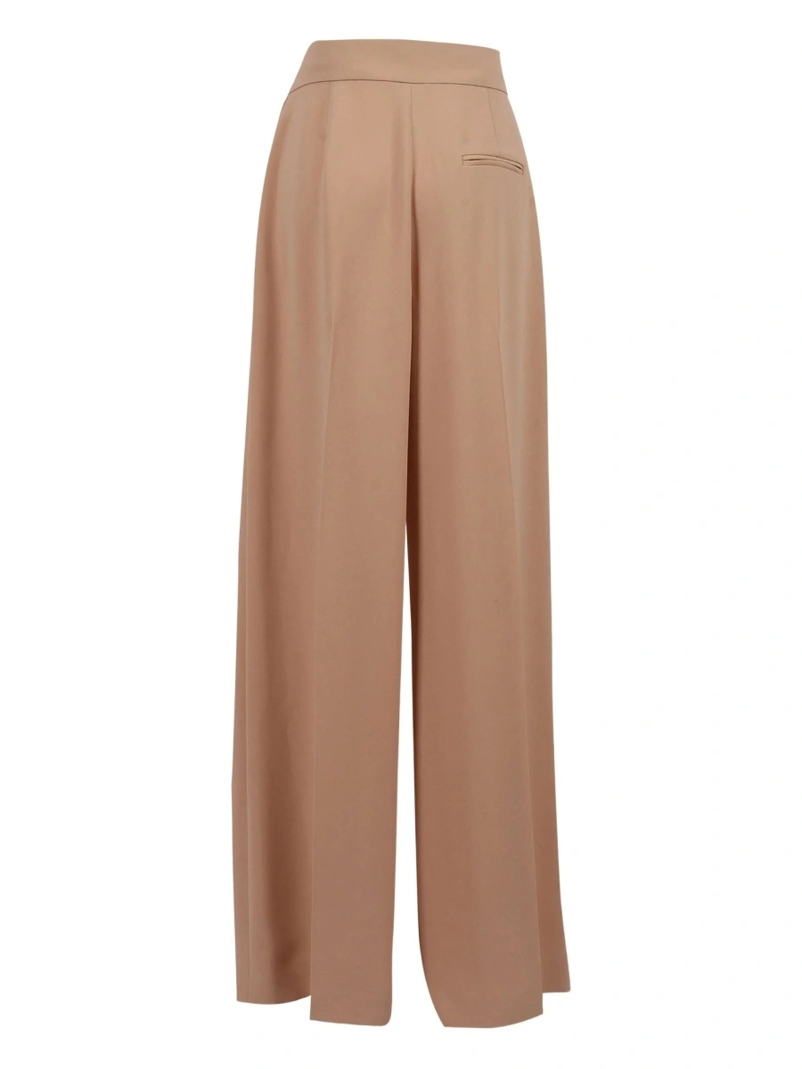 Pantaloni drepti Alberta Ferretti neutri - Img 2
