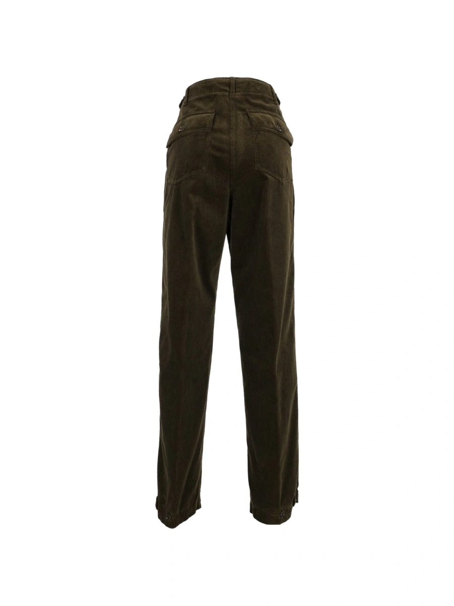 Pantaloni drepti Aspesi verzi - Img 2