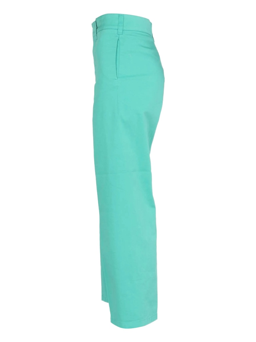 Pantaloni drepti Department Five verzi - Img 2