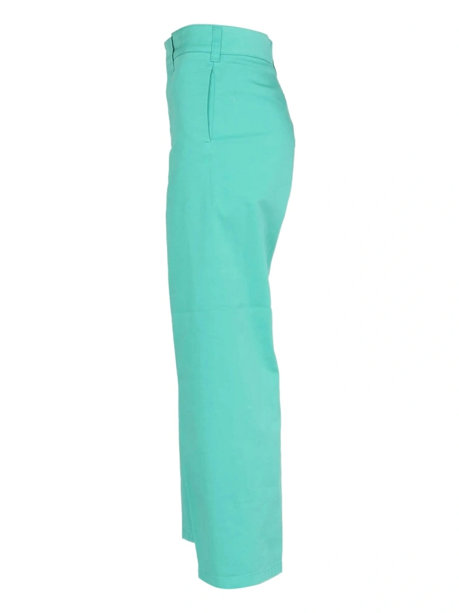 Pantaloni drepti Department Five verzi - Img 2
