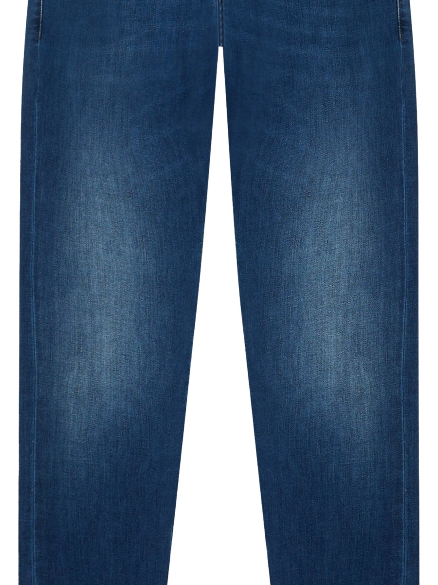 Pantaloni drepti Dondup albastri - Img 2