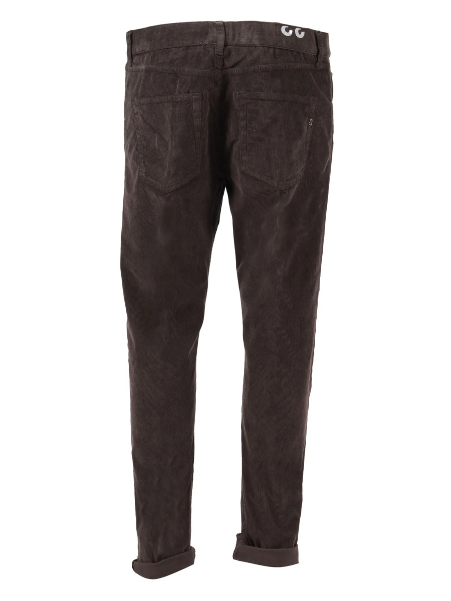 Pantaloni drepti Dondup maro - Img 2