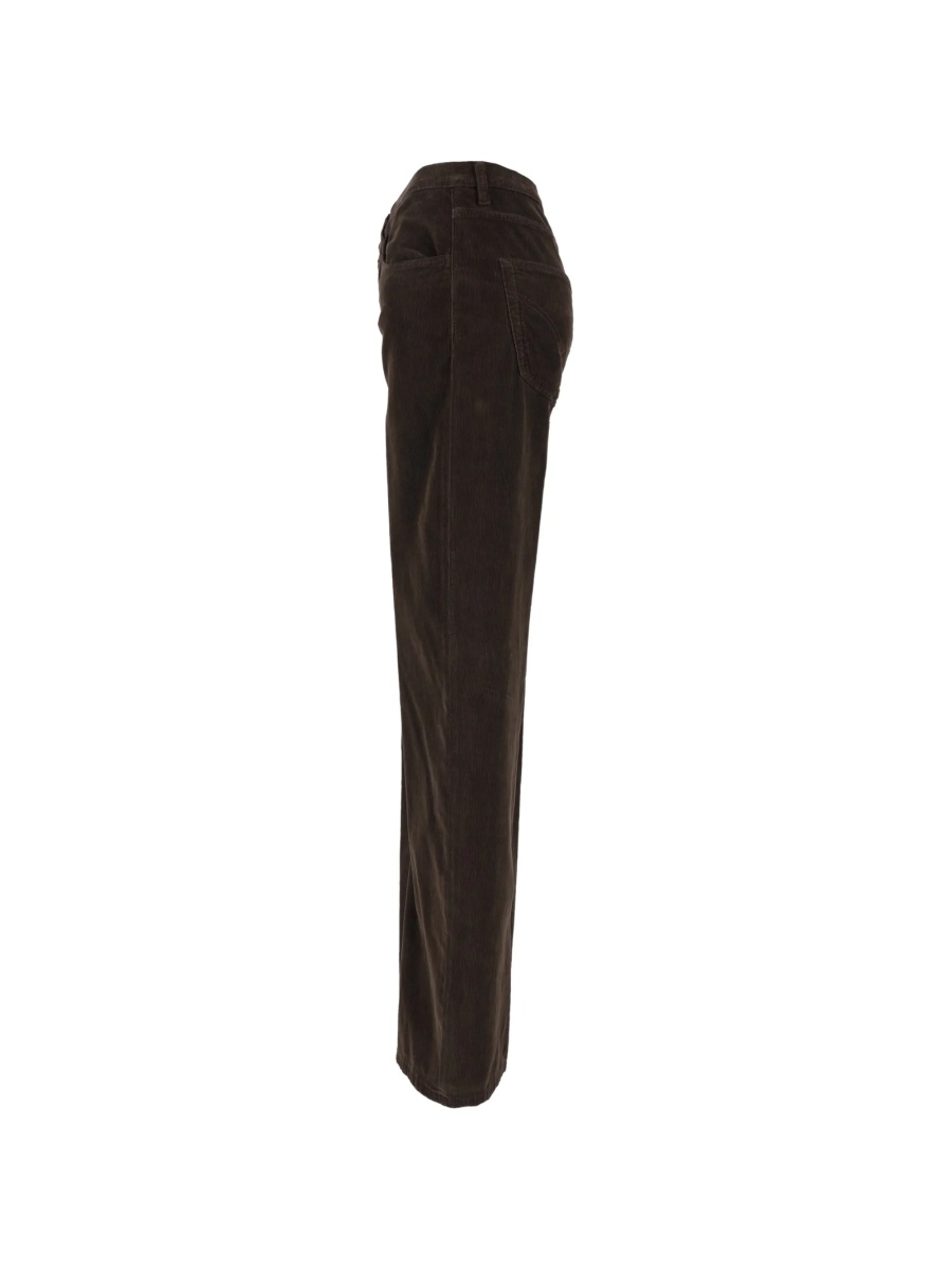 Pantaloni drepti Dondup maro - Img 3