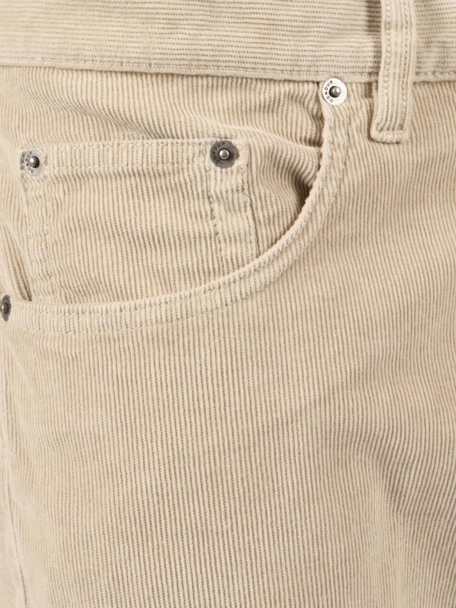 Pantaloni drepti Dondup neutri - Img 3