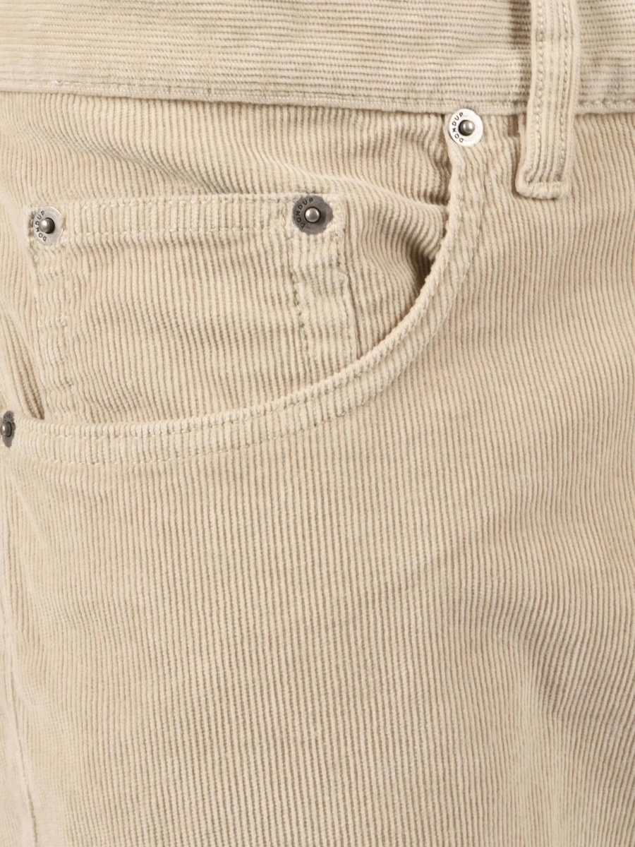 Pantaloni drepti Dondup neutri - Img 3