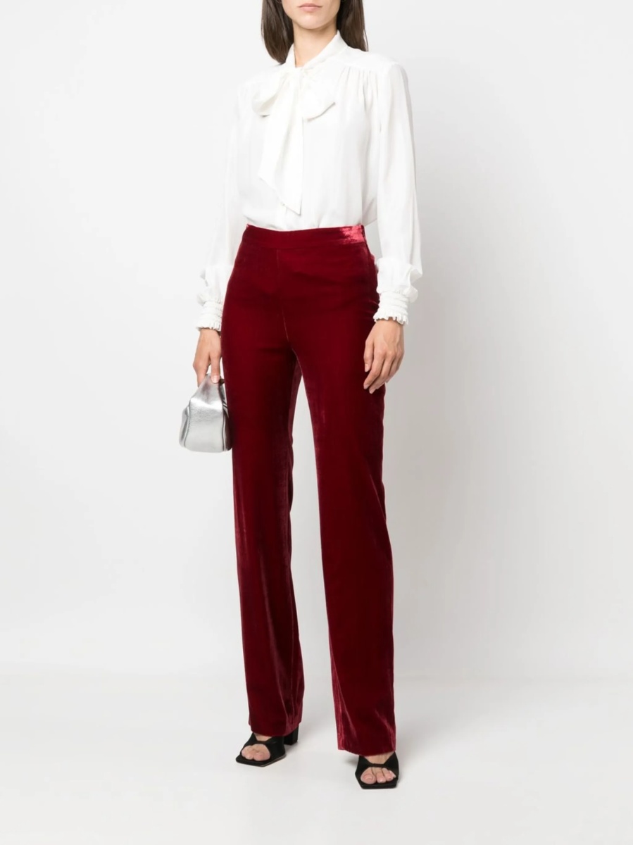 Pantaloni drepti LOVE Moschino rosii - Img 2