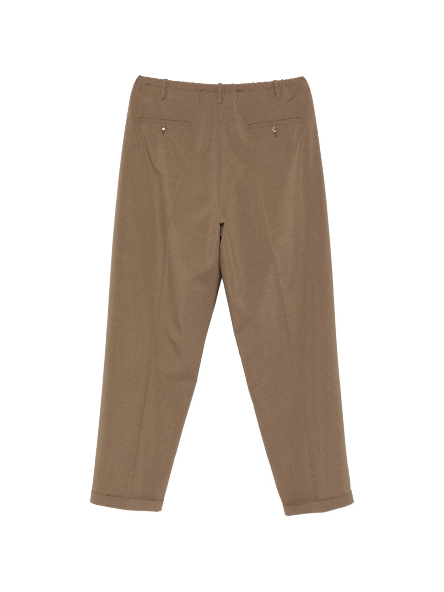 Pantaloni drepti MAGLIANO maro din polyester - Img 2
