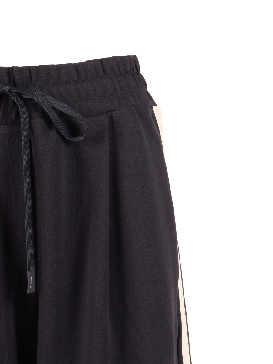 Pantaloni drepti Max Mara albastri - Img 3