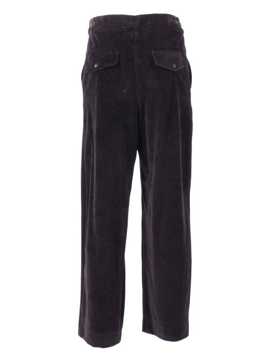 Pantaloni drepti MAX MARA MM negri - Img 2