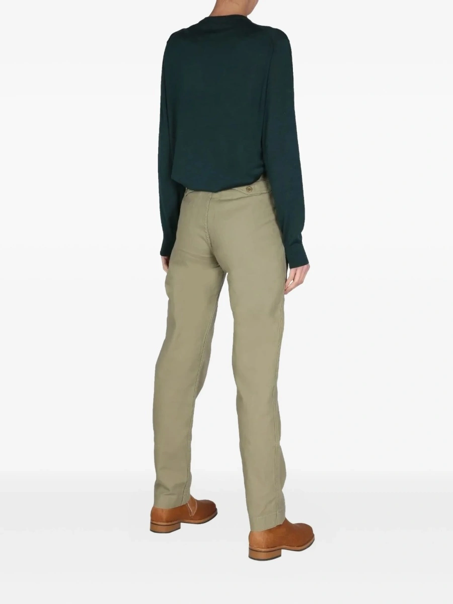 Pantaloni drepti NIGEL CABOURN verzi - Img 2