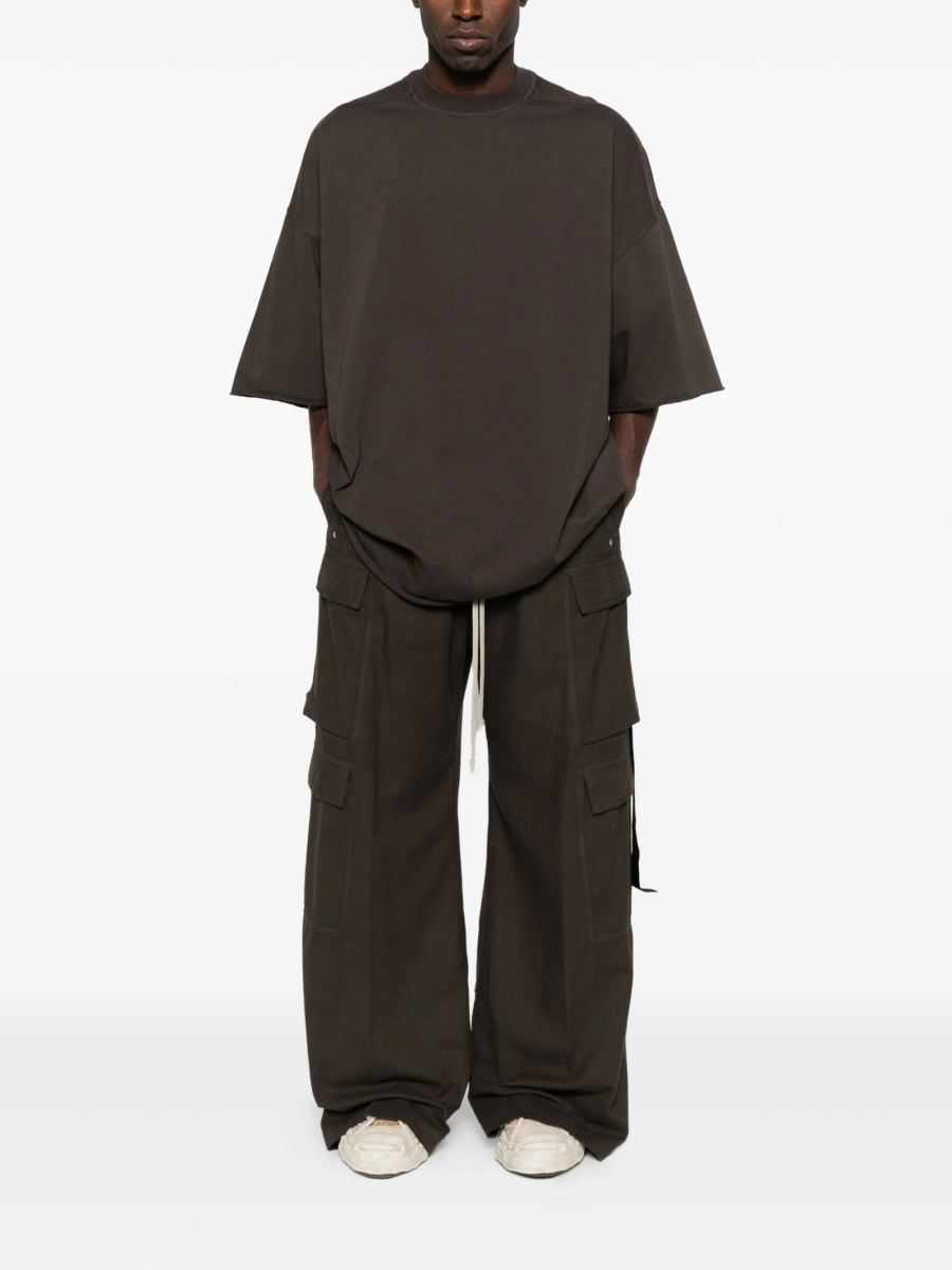 Pantaloni drepti Rick Owens verzi - Img 2