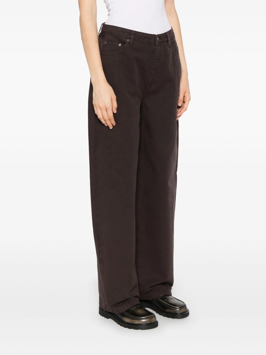 Pantaloni drepti ROTATE Birger Christensen maro - Img 3