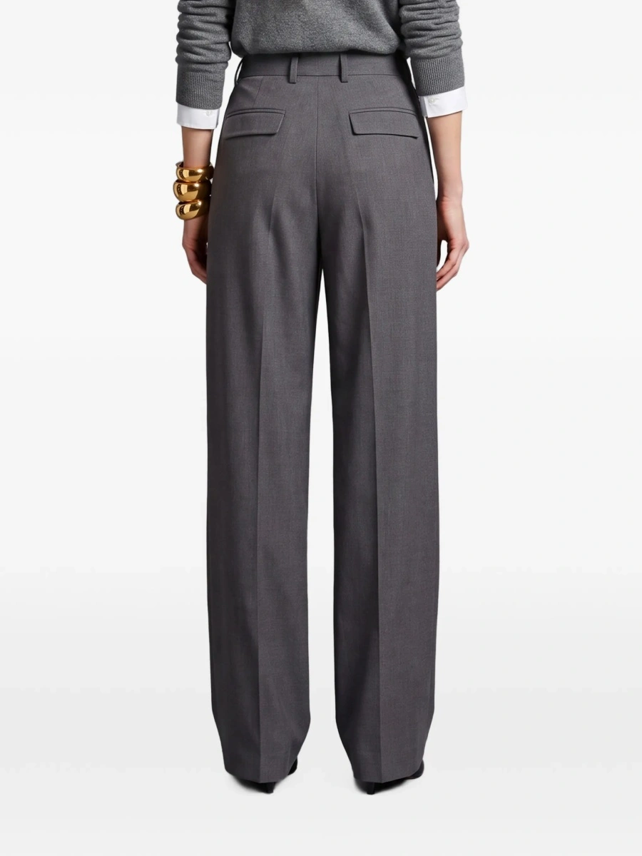 Pantaloni drepti SUTTON NEW YORK gri - Img 3