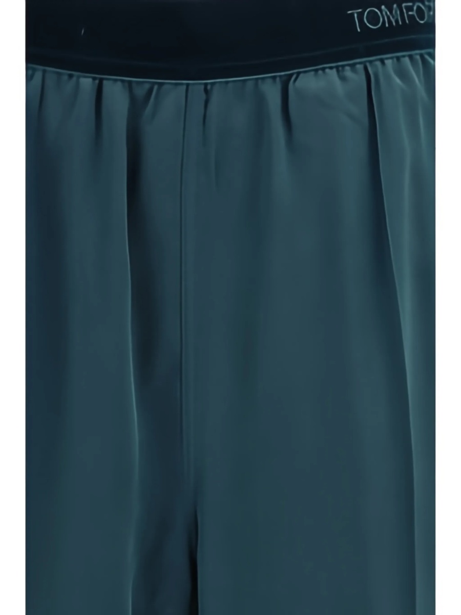 Pantaloni drepti Tom Ford albastri - Img 2