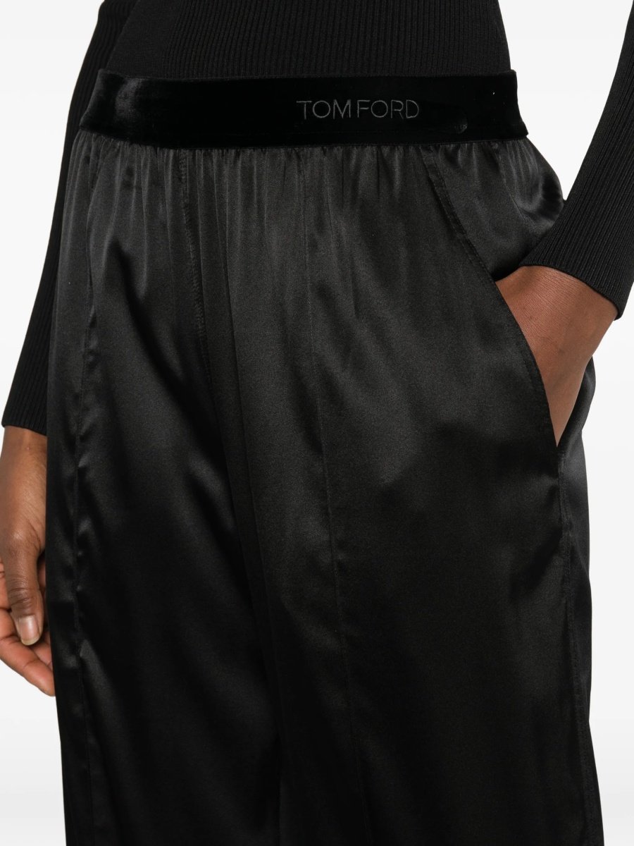 Pantaloni drepti Tom Ford negri - Img 5