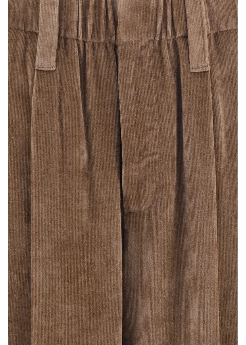 Pantaloni Elasticated viscose and cashmere Pants - Img 3
