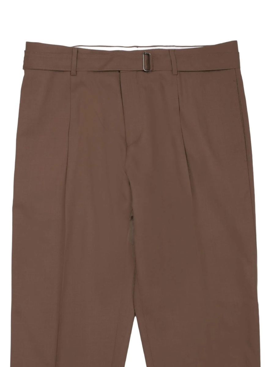 Pantaloni eleganti Be able maro - Img 2
