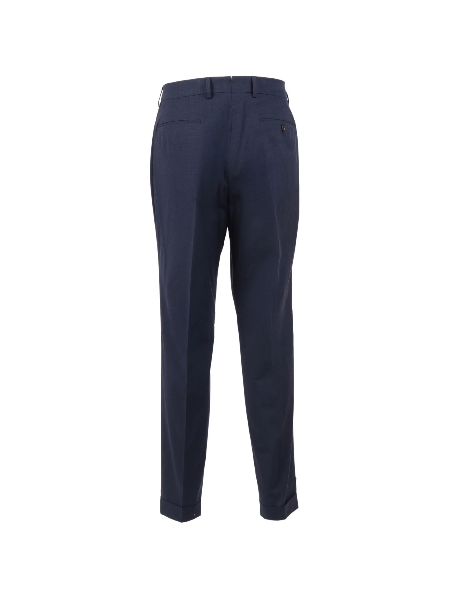 Pantaloni eleganti BerWich albastri - Img 2