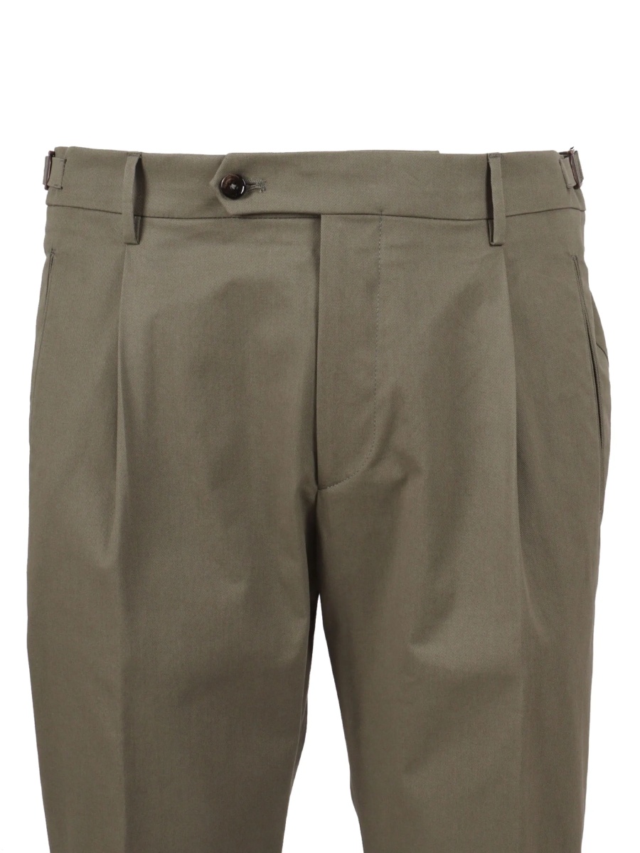 Pantaloni eleganti BerWich verzi - Img 3