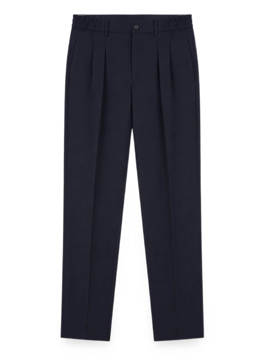 Pantaloni eleganti Tagliatore albastri - Img 2