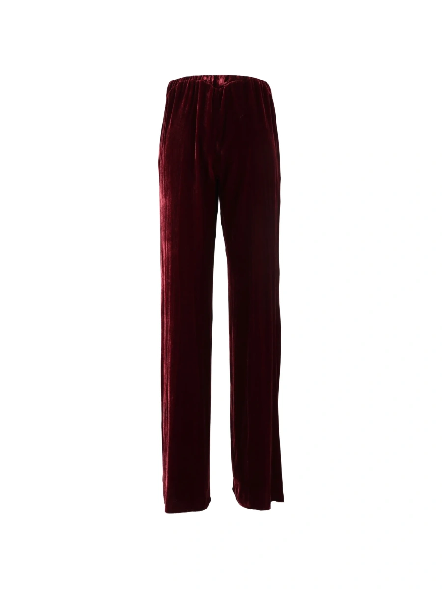 Pantaloni evazati ANTONELLI FIRENZE rosii - Img 2