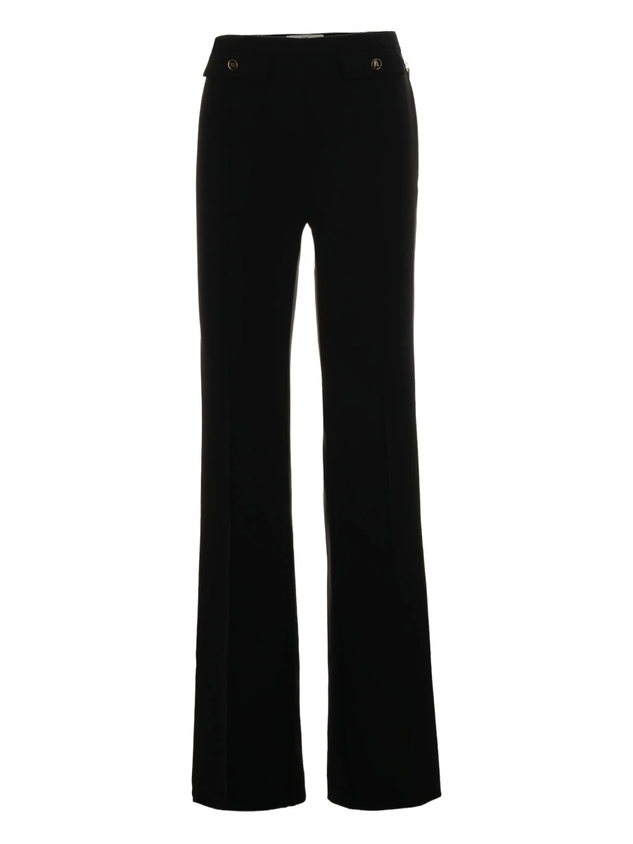 Pantaloni evazati Elisabetta Franchi negri - Img 2