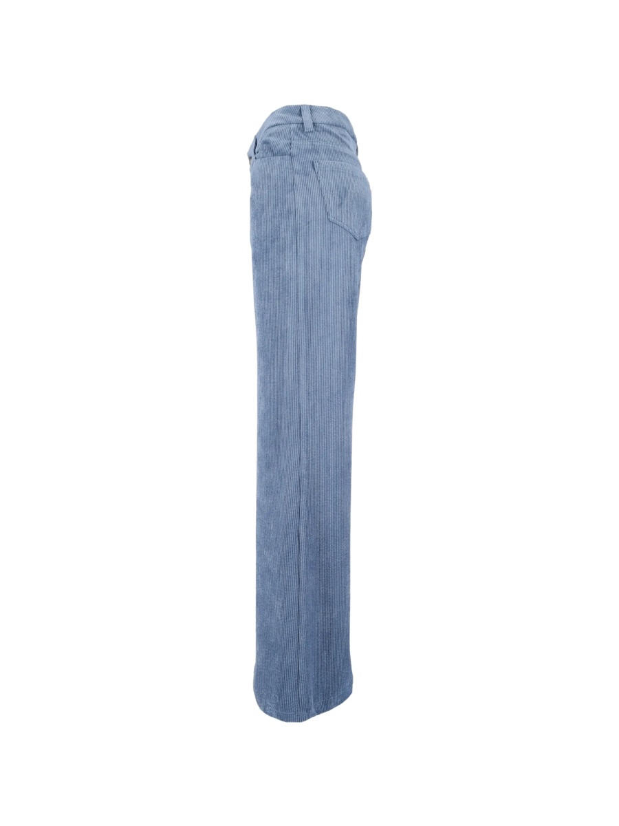 Pantaloni evazati Ermanno Scervino albastri - Img 3