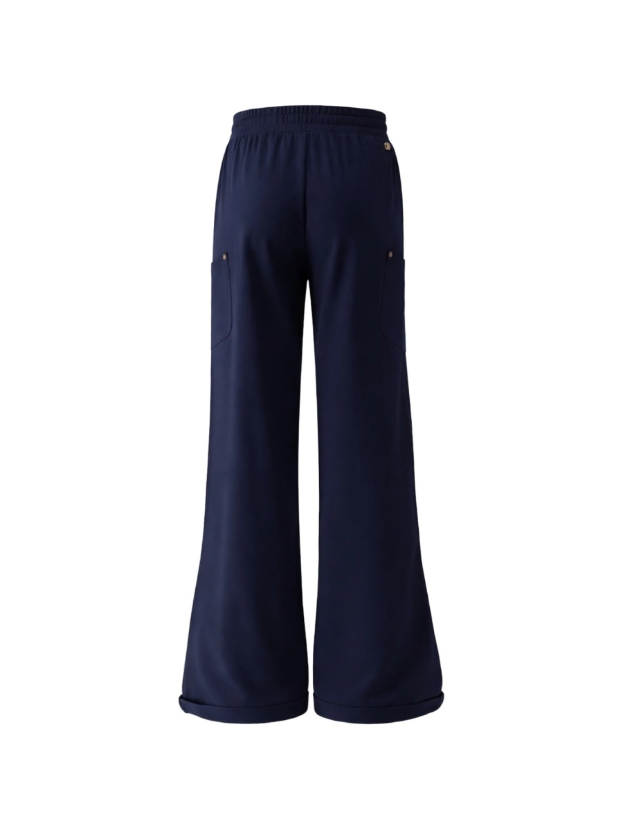 Pantaloni evazati LIU JO SPORT albastri - Img 2