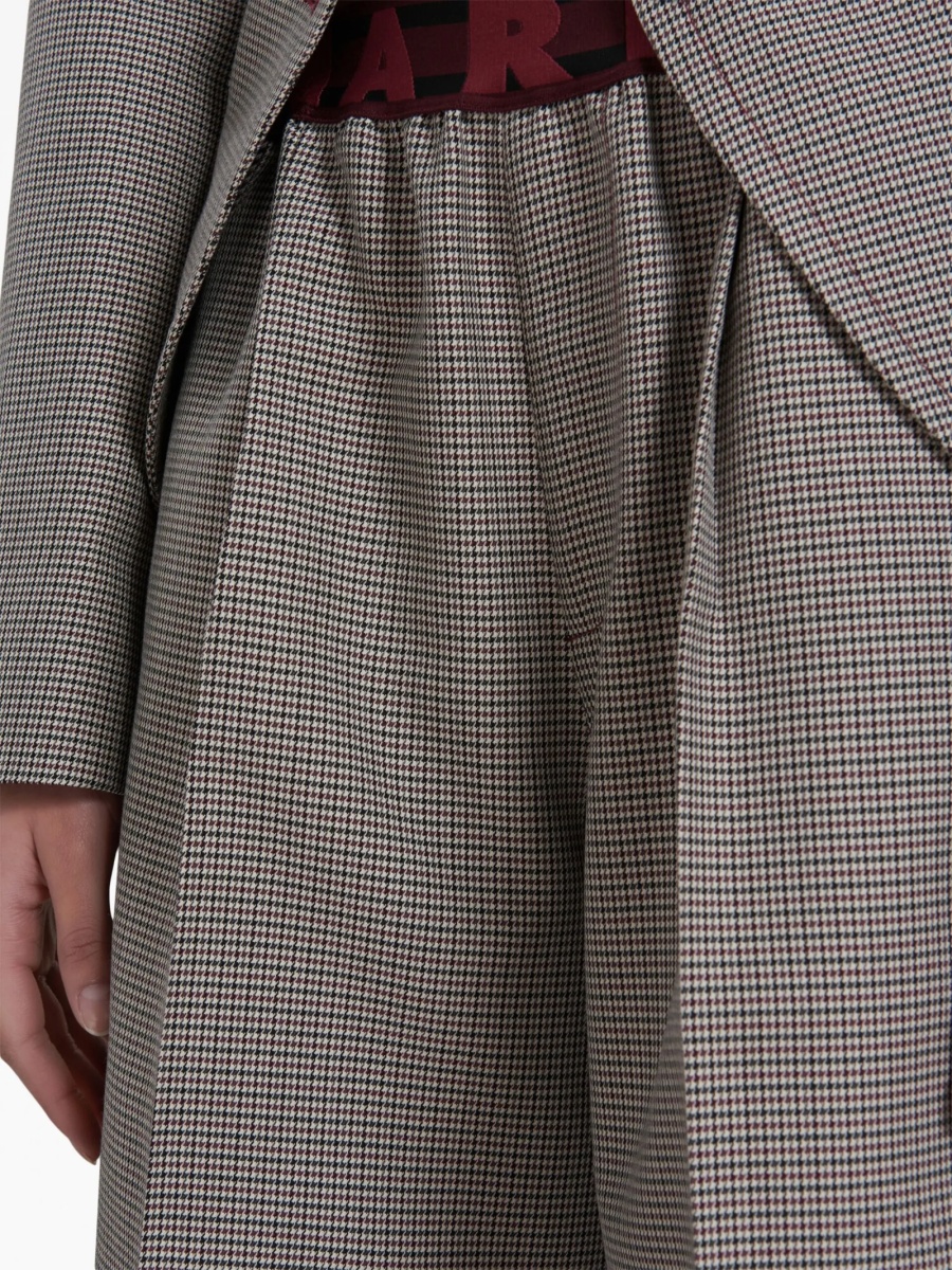 Pantaloni evazati Marni multicolor - Img 5