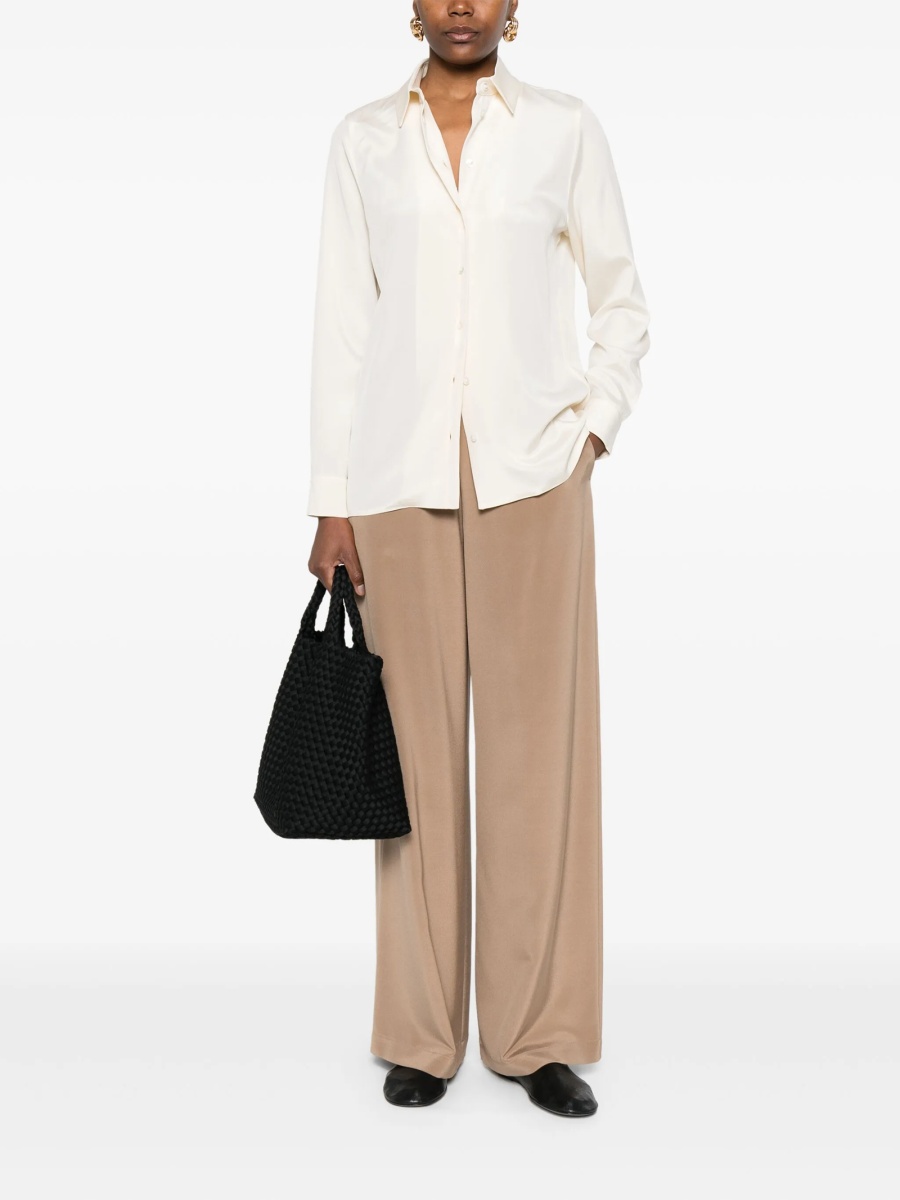 Pantaloni evazati Max Mara maro - Img 2