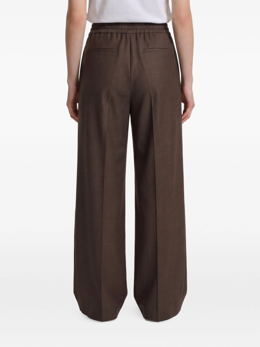 Pantaloni evazati Max Mara maro - Img 3