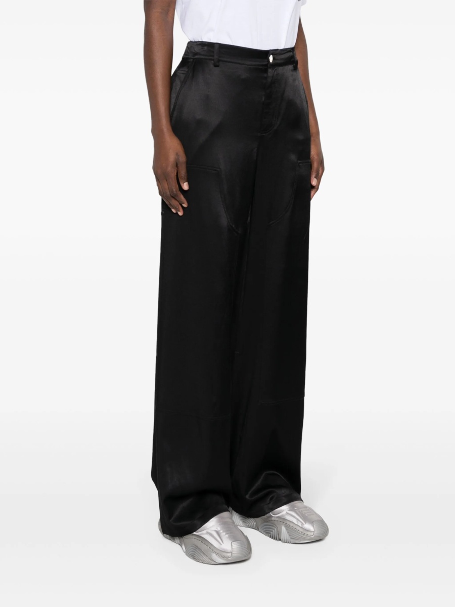 Pantaloni evazati MOSCHINO JEANS negri - Img 3