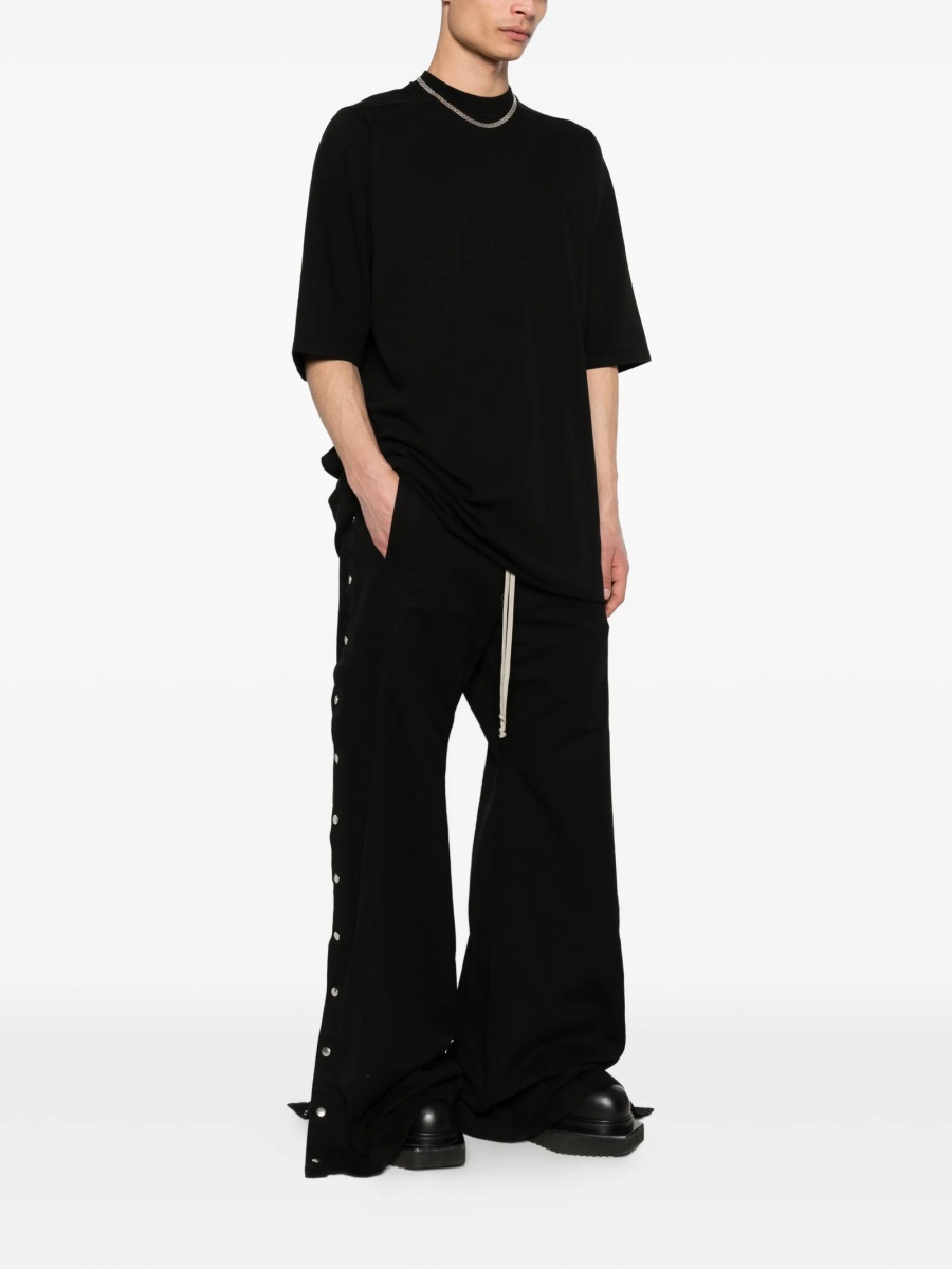 Pantaloni evazati Rick Owens negri - Img 2