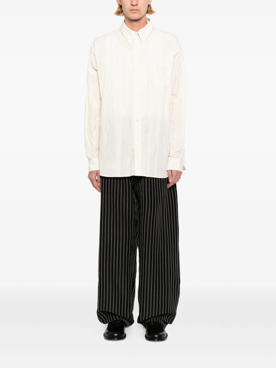 Pantaloni evazati Willy Chavarria negri - Img 2