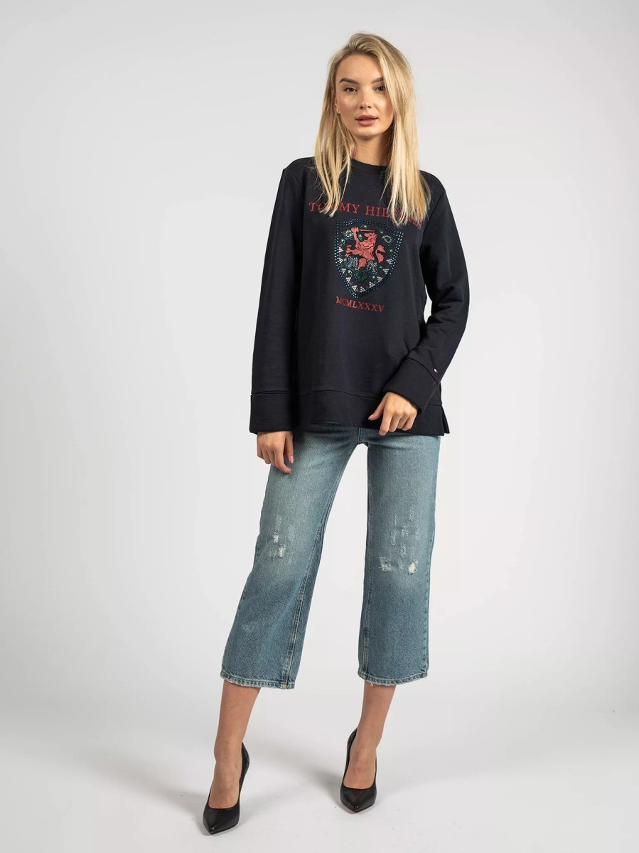 Pantaloni Flare Wine U19066 - Img 2