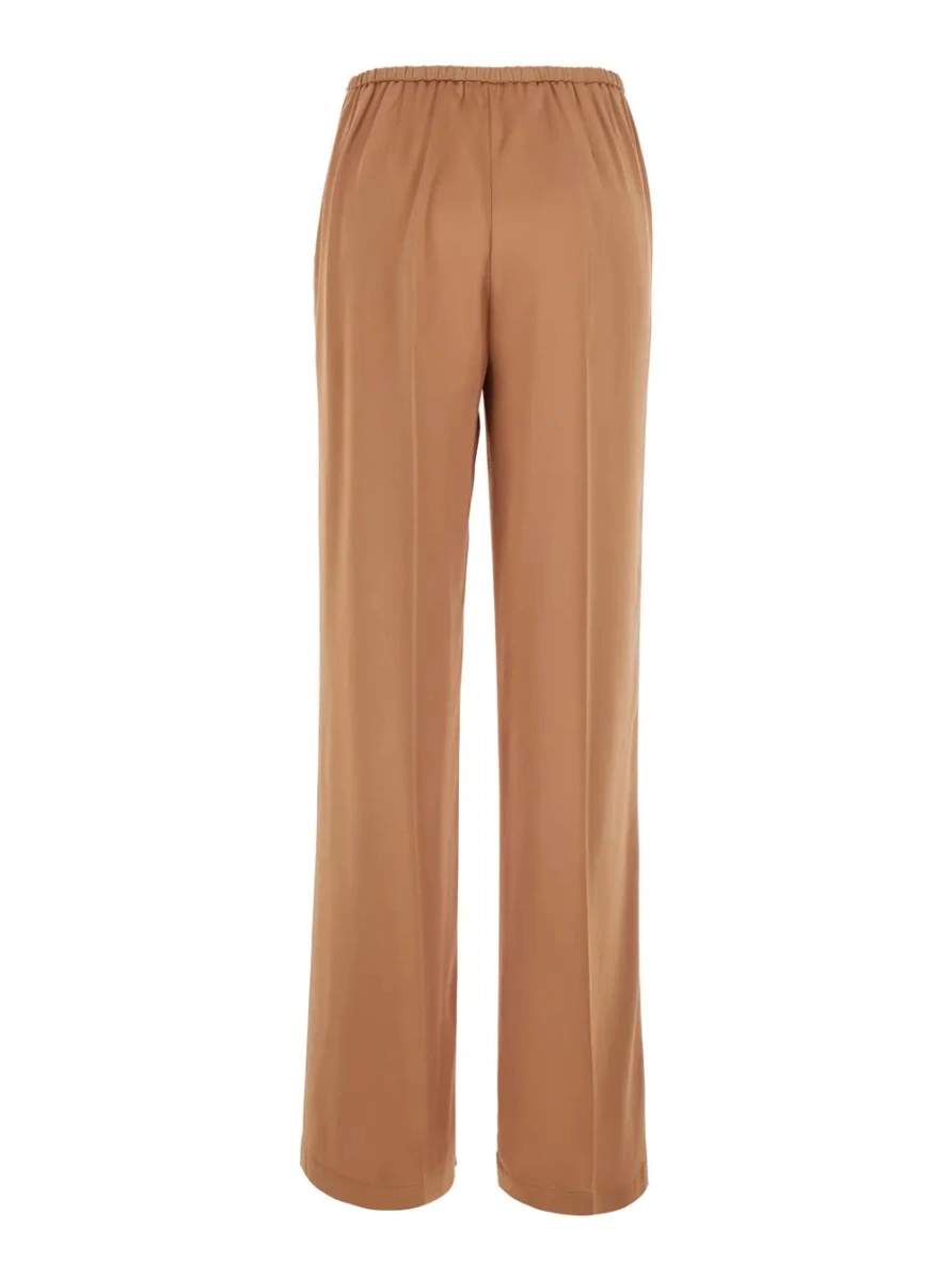 Pantaloni forte_forte roz din vascoza - Img 2