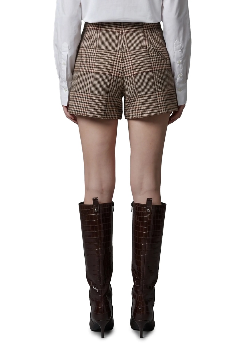 Pantaloni Glen Plaid Shorts - Img 3