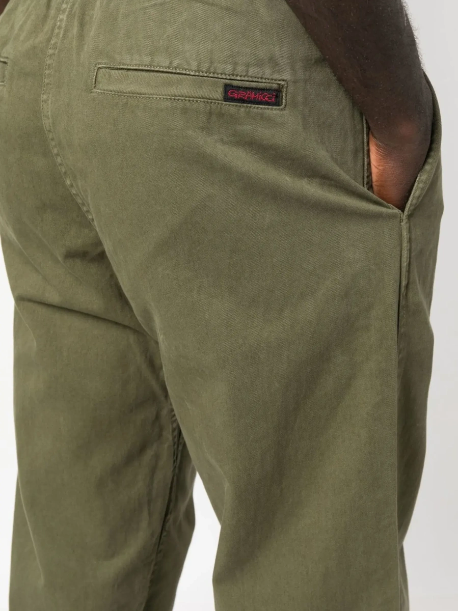 Pantaloni GRAMICCI verzi din bumbac - Img 7