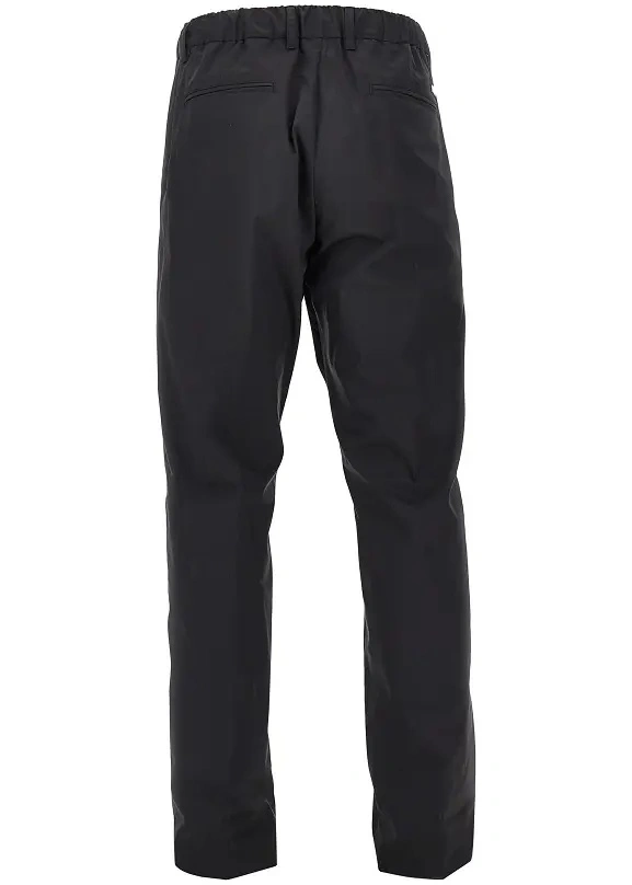 Pantaloni Herno negri din poplin - Img 3
