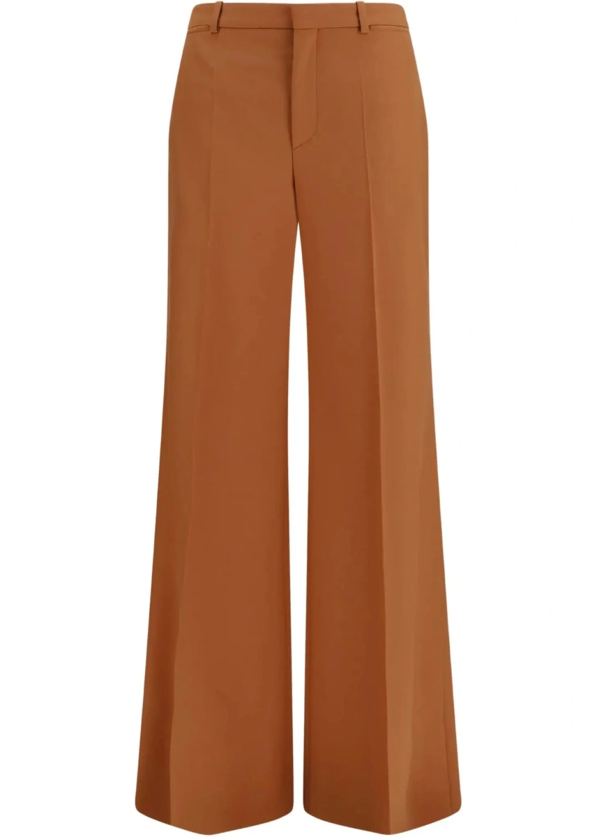 Pantaloni High-waisted flared cotton Pants - Img 6