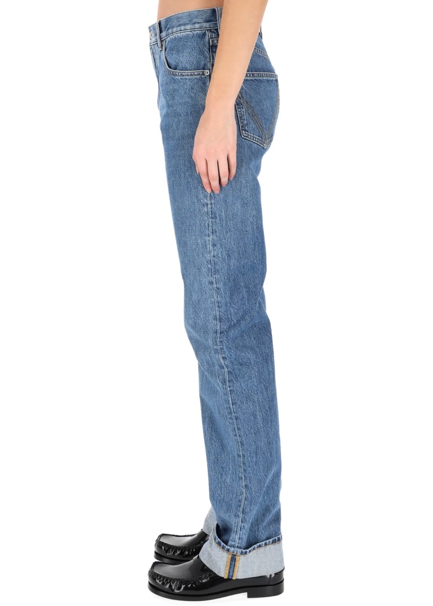 Pantaloni "Indigo Vintage" Straight Jeans - Img 3