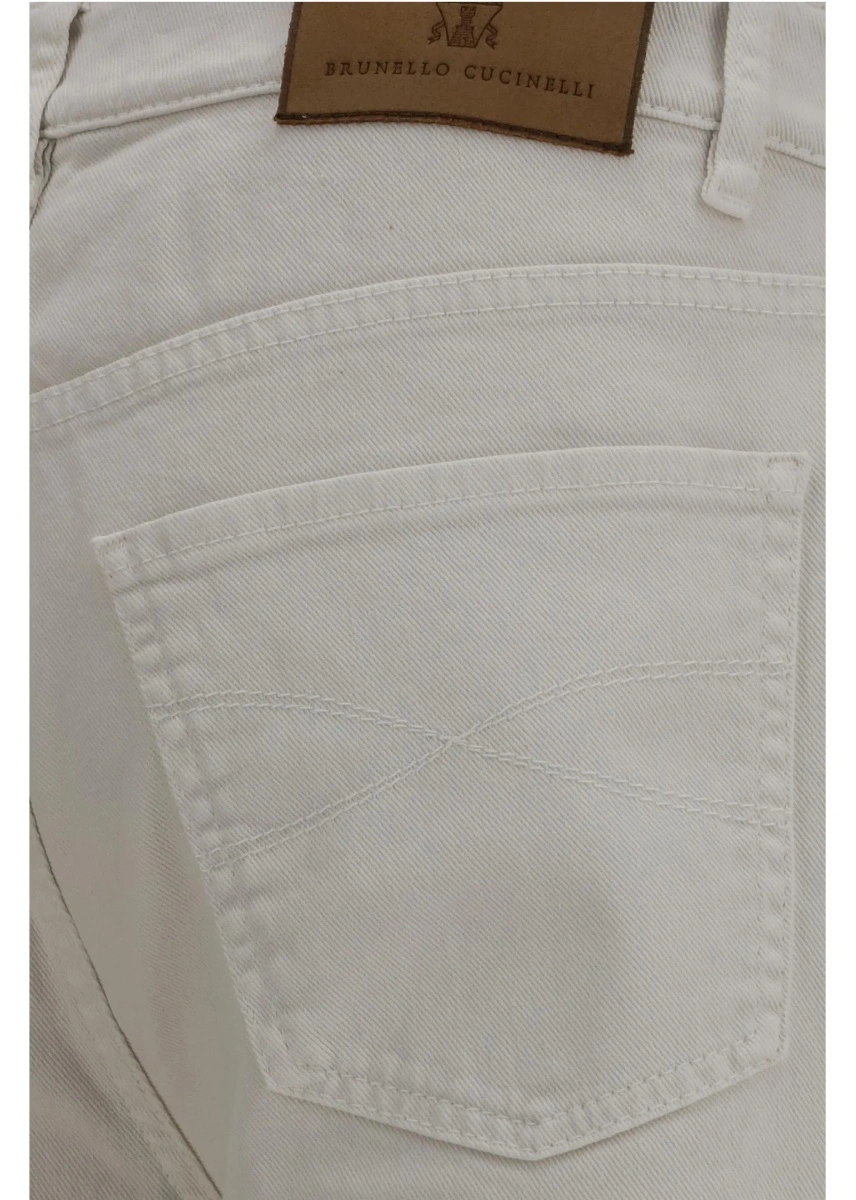 Pantaloni Jeans with turn-up hem - Img 3