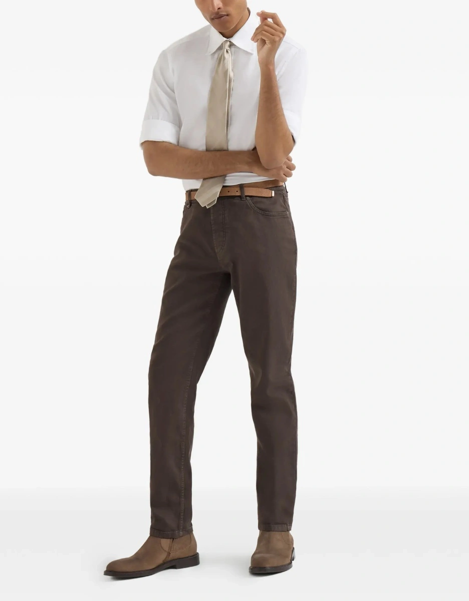 Pantaloni Jeans with turn-up hem - Img 5