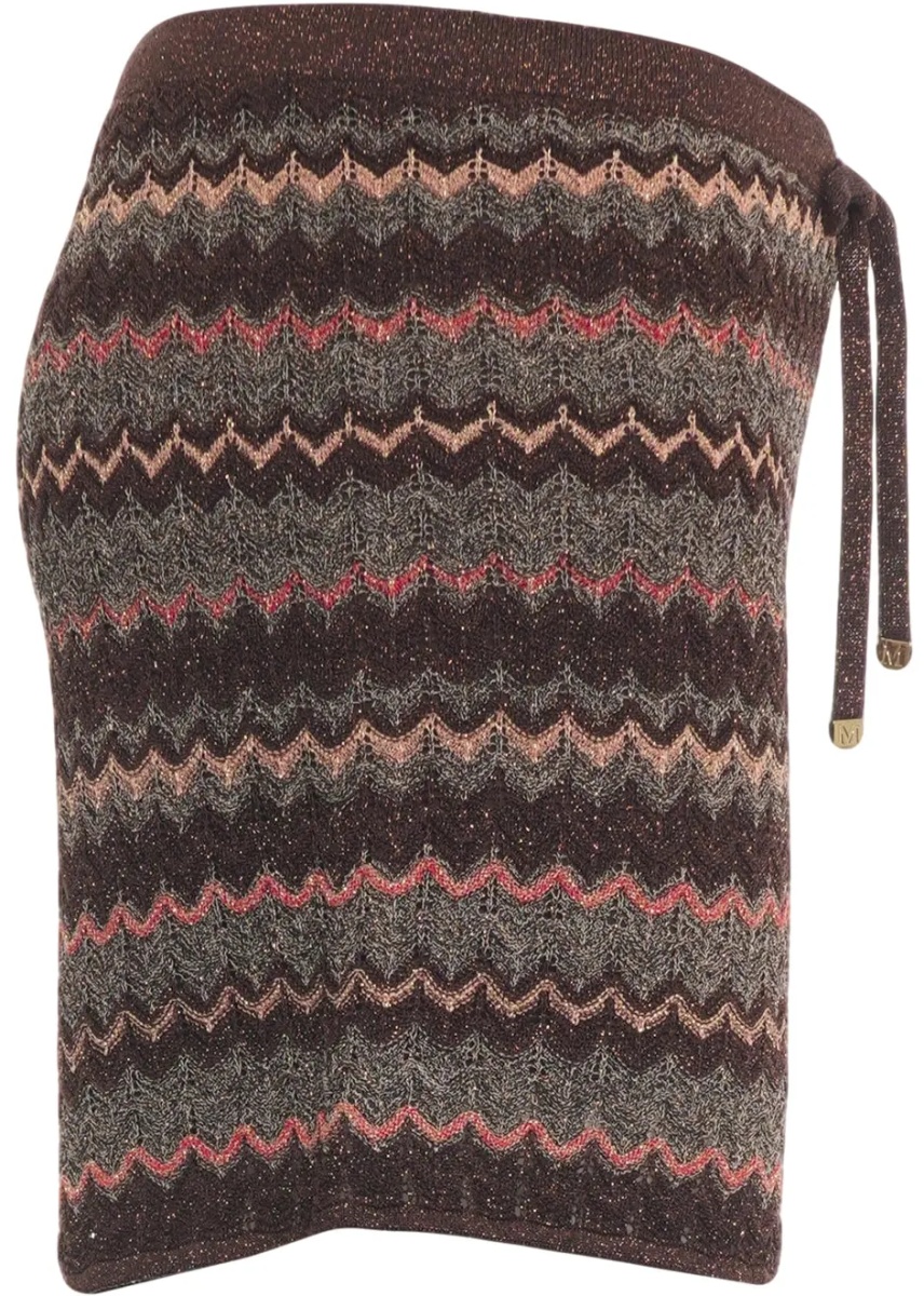 Pantaloni Knit shorts with lurex details - Img 3