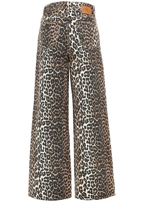 Pantaloni Leopard-print 'Lari' jeans - Img 3